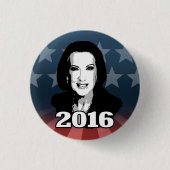 CARLY FIORINAkandidat 2016 Button (Vorderseite)