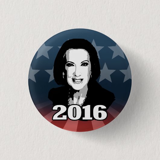CARLY FIORINAkandidat 2016 Button (Vorderseite)