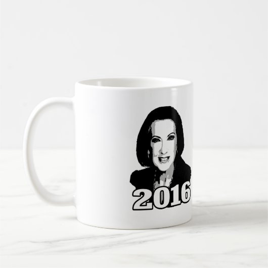 CARLY FIORINAkandidat 2016 Kaffeetasse (Links)
