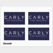 Carly für Präsident Sticker (Blatt)