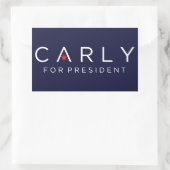 Carly für Präsident Sticker (Tasche)