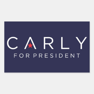 Carly für Präsident Sticker
