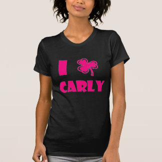 Carly Shirt-Schwarzes und Rosa T-Shirt