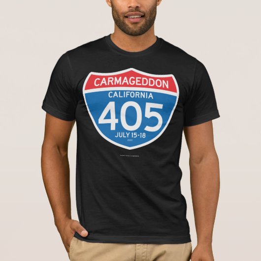 CARMAGEDDON 405 T-Shirt (Vorderseite)