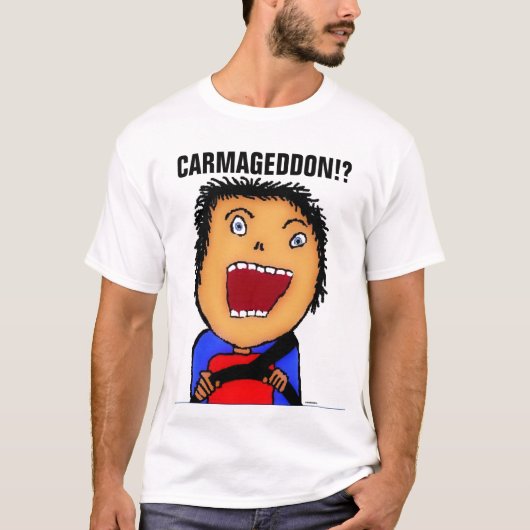 Carmageddon Cartoon T-Shirt (Vorderseite)