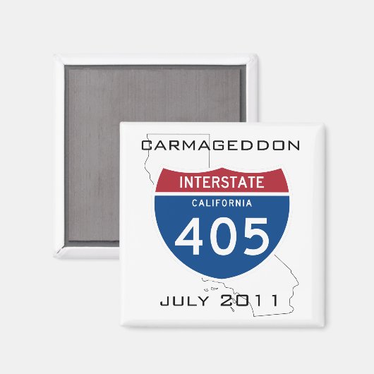 Carmageddon - Juli 2011 Magnet (Vorderseite/Rückseite)