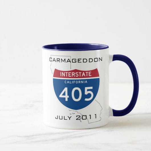 Carmageddon - Juli 2011 Tasse (Rechts)