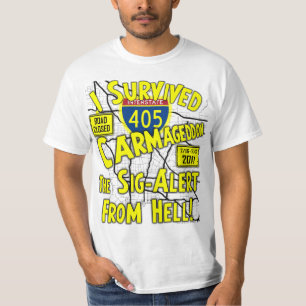 Carmageddon - Los Angeless 405 Schließung T-Shirt