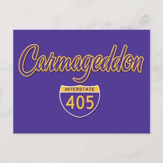 Carmageddon Postkarte (Vorderseite)