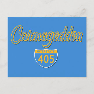 Carmageddon Postkarte