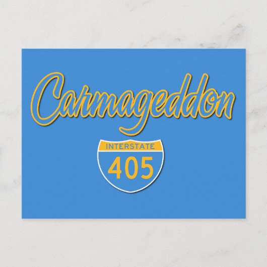 Carmageddon Postkarte (Vorderseite)