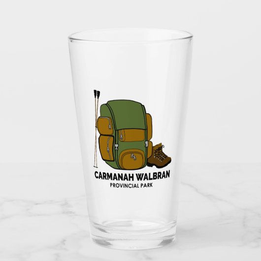 Carmanah Walbran Provincial Park Backpack Glas (Vorderseite)