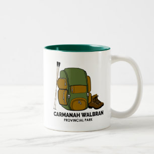 Carmanah Walbran Provincial Park Backpack Zweifarbige Tasse