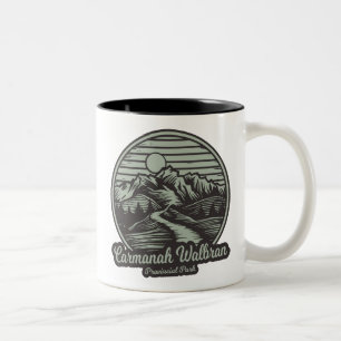 Carmanah Walbran Provincial Park Mountain Trail Zweifarbige Tasse