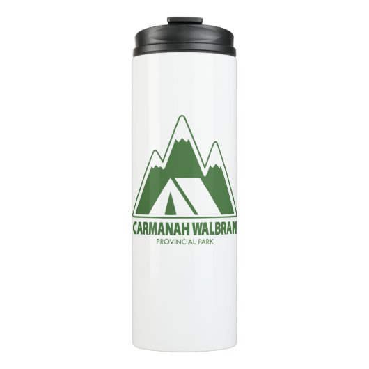 Carmanah Walbran Provincial Park Mountains Camping Thermosbecher (Vorderseite)