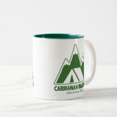 Carmanah Walbran Provincial Park Mountains Camping Zweifarbige Tasse (VorderseiteRechts)
