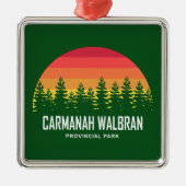 Carmanah Walbran Provincial Park Ornament Aus Metall (Vorne)