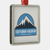 Carmanah Walbran Provincial Park Ornament Aus Metall (Rechts)