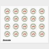 Carmanah Walbran Provincial Park Runder Aufkleber (Blatt)