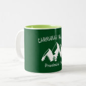 Carmanah Walbran Provincial Park Zweifarbige Tasse (Vorderseite Links)