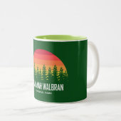 Carmanah Walbran Provincial Park Zweifarbige Tasse (VorderseiteRechts)