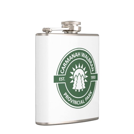 Carmanah Walbran Provincial Sun Trees Flachmann (Rechts)