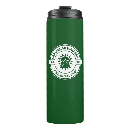 Carmanah Walbran Provincial Sun Trees Thermosbecher (Vorderseite)