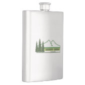 Carmanah Walbran Provinzpark Grüne Streifen Flachmann (Rechts)