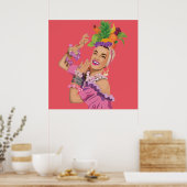 Carme Miranda Poster (Küche)