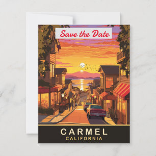 Carmel am Meer, Kalifornien, Save The Date