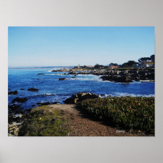 Carmel am Meer Poster