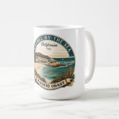 Carmel am Meeresstrand Kalifornien Pazifikküste Kaffeetasse (VorderseiteRechts)