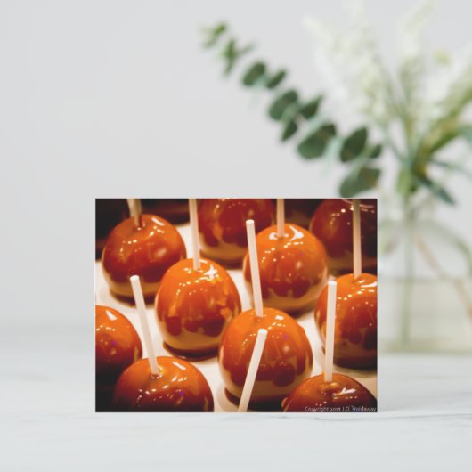 Carmel Apple Postkarte (Stehend Vorderseite)