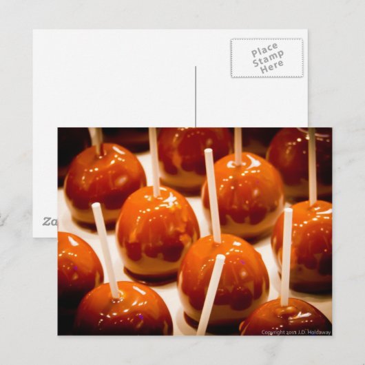 Carmel Apple Postkarte (Vorne/Hinten)
