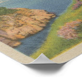 Carmel Bay, CA - View of "Old Veteran" Tree Poster (Ecke)