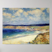 Carmel Beach by Typ Rose Poster (Vorne)