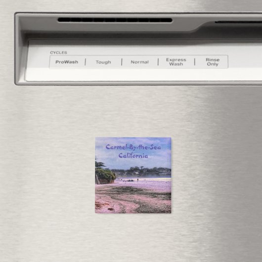 Carmel Beach California Central Coast Magnet (In Situ (Geschirrspüler))