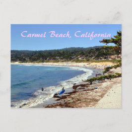 Carmel Beach California Postcard Postkarte