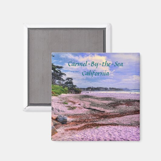 Carmel Beach Magnet (Vorderseite/Rückseite)