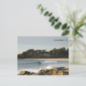 Carmel Beach von John Oven Postkarte (Stehend Vorderseite)
