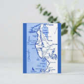 "Carmel bis San Francisco Karte (Stehend Vorderseite)