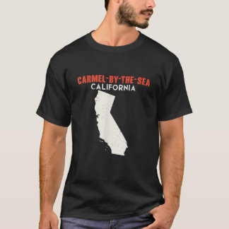 Carmel by Sea California USA Staat America Tra T-Shirt