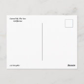 Carmel by Sea Postcard Postkarte (Rückseite)