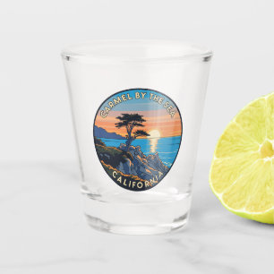 Carmel-by-the-sea-Allone-Zypresse Schnapsglas