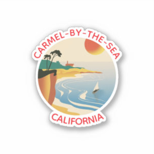 Carmel-by-the-Sea California Aufkleber