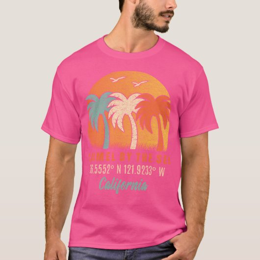 Carmel-by-the-Sea California T-Shirt (Vorderseite)