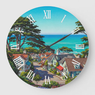 Carmel-by-the-sea  große wanduhr