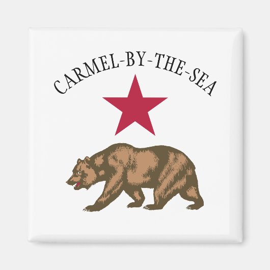 Carmel-by-the-Sea, Kalifornien Magnet (Vorne)