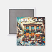 Carmel-by-the-sea Magnet (Vorderseite/Rückseite)