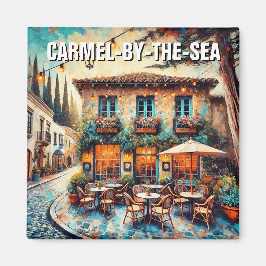 Carmel-by-the-sea Magnet (Vorne)